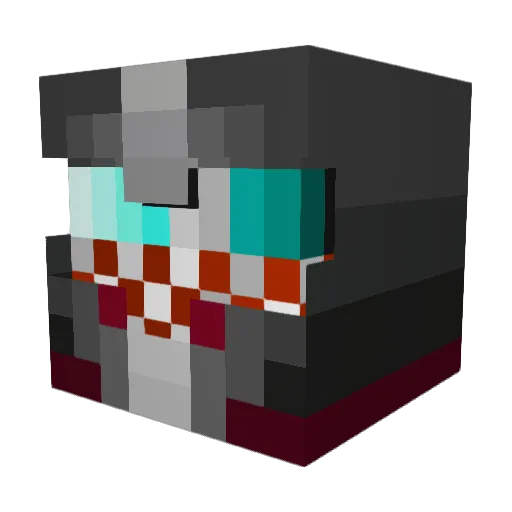 3ddie999 Minecraft avatar head, 3D render