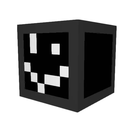 3ex0kky Minecraft avatar head, 3D render