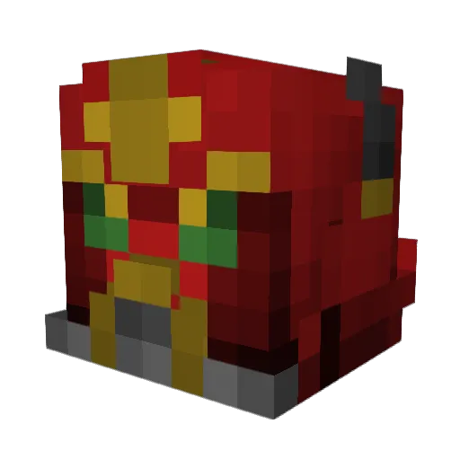 3goKiller Minecraft avatar head, 3D render
