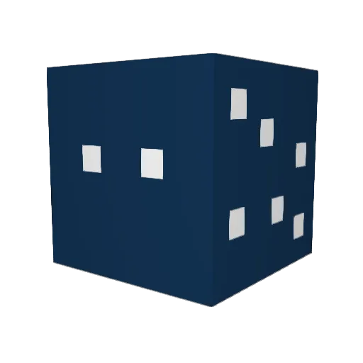 3hmmnmnm Minecraft avatar head, 3D render