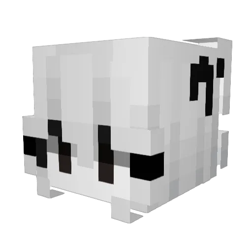 3iiis Minecraft avatar head, 3D render