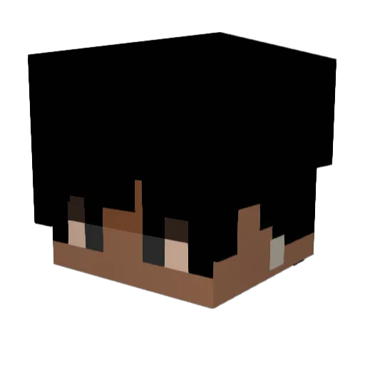 3immy Minecraft avatar head, 3D render
