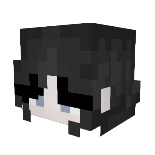 3jest_4 Minecraft avatar head, 3D render
