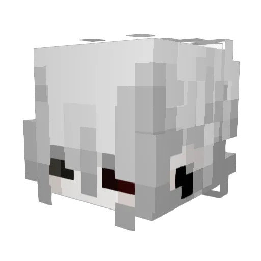 3kkl Minecraft avatar head, 3D render