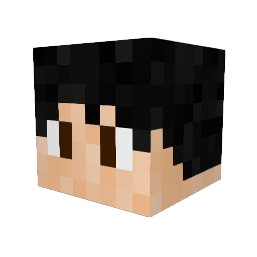 3lianez Minecraft avatar head, 3D render