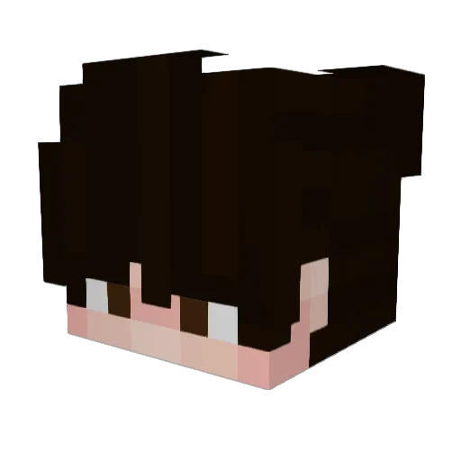 3m1ko_ Minecraft avatar head, 3D render