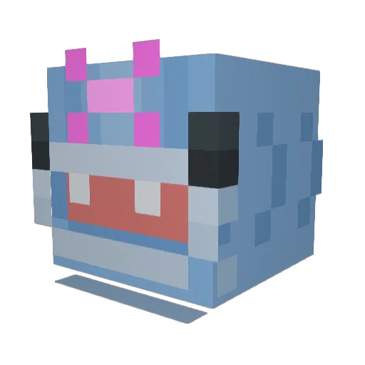 3m1ly07 Minecraft avatar head, 3D render