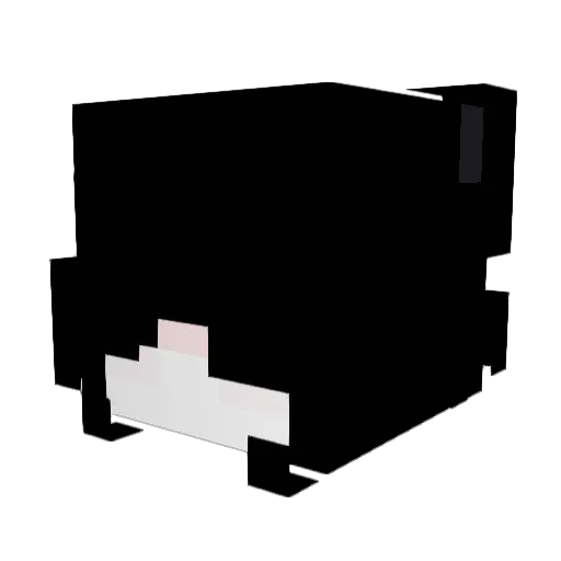 3maja Minecraft avatar head, 3D render