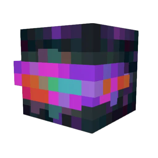 3mrrk Minecraft avatar head, 3D render