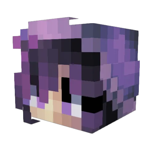 3ndMast3r09 Minecraft avatar head, 3D render