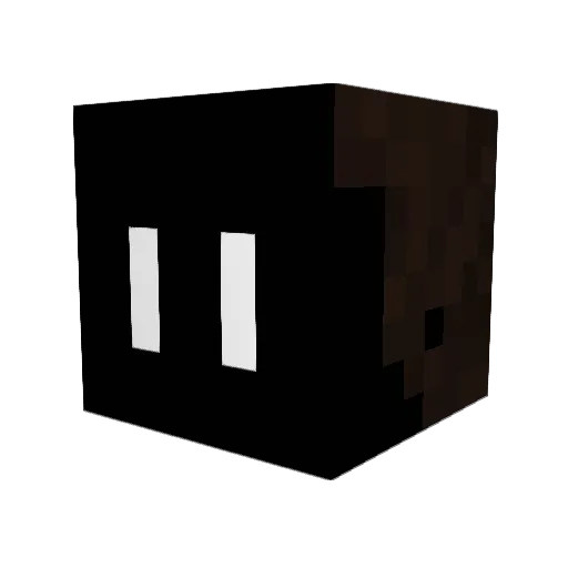 3nemy Minecraft avatar head, 3D render
