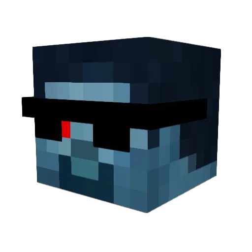 3ngo Minecraft avatar head, 3D render