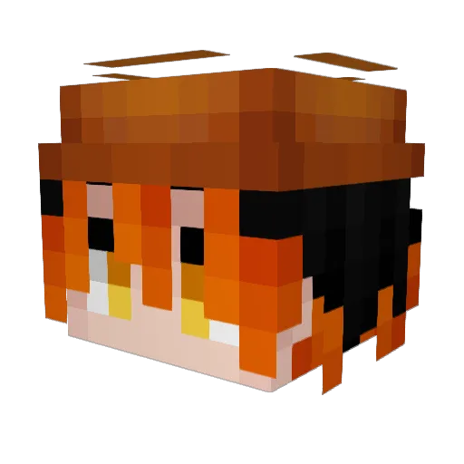 3nlightenedGamer Minecraft avatar head, 3D render