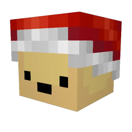 3ozz Minecraft avatar head, 3D render
