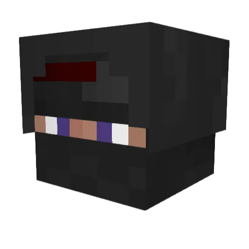 3r4ssmonkey Minecraft avatar head, 3D render