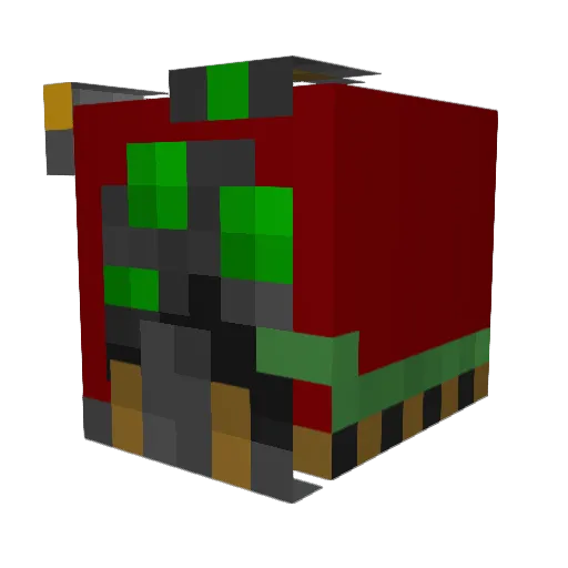 3r_Win Minecraft avatar head, 3D render