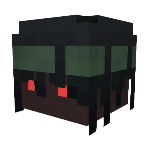 3reyn6 Minecraft avatar head, 3D render