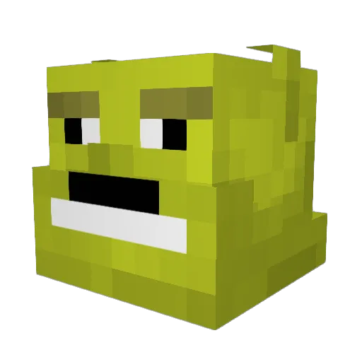 3rik8760_yt Minecraft avatar head, 3D render