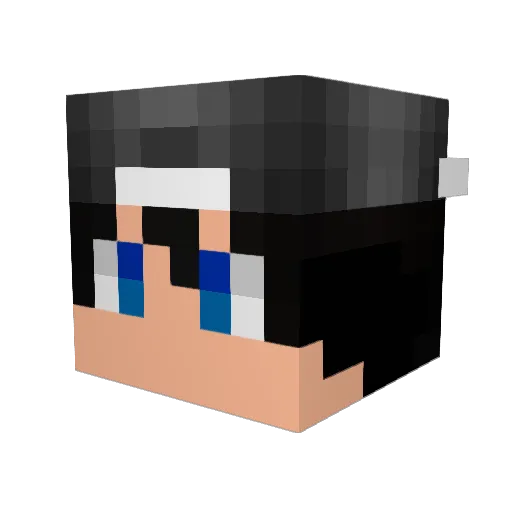 3scarface3 Minecraft avatar head, 3D render