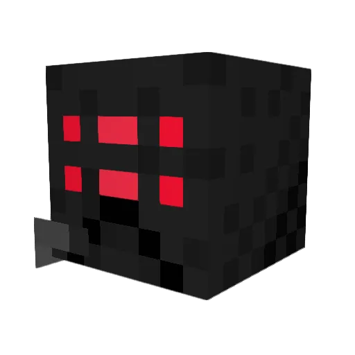 3souza Minecraft avatar head, 3D render