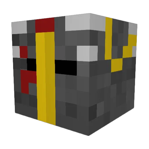 3stone54 Minecraft avatar head, 3D render