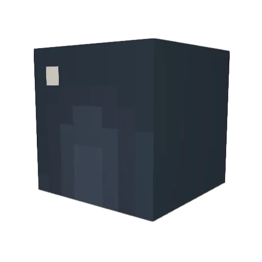 3than2 Minecraft avatar head, 3D render