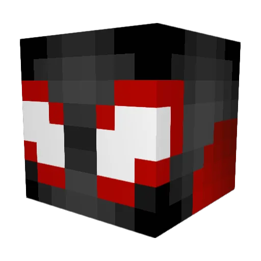 3xpected Minecraft avatar head, 3D render
