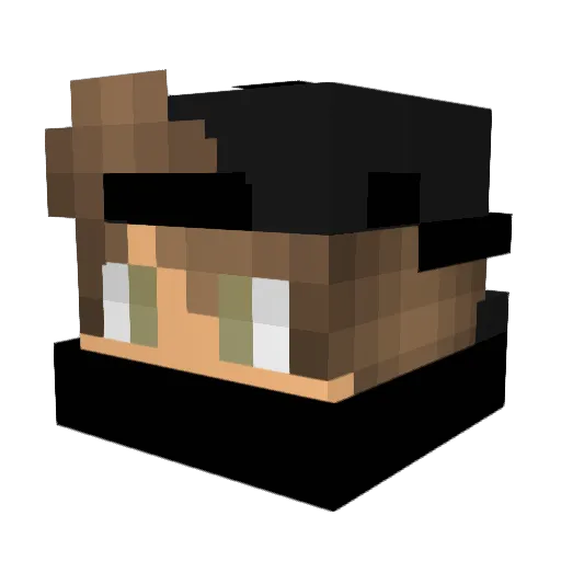 4006d00 Minecraft avatar head, 3D render