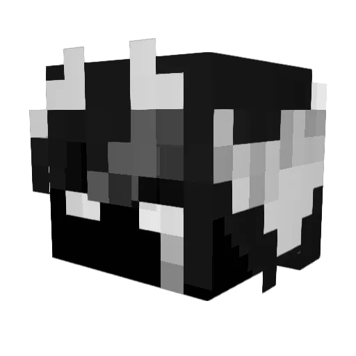 404IsNotFound Minecraft avatar head, 3D render