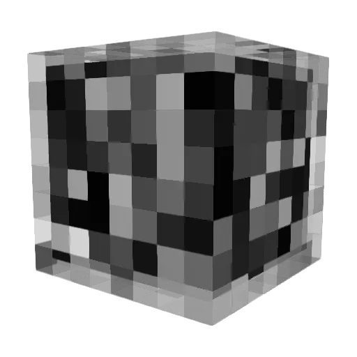 404Wolf Minecraft avatar head, 3D render