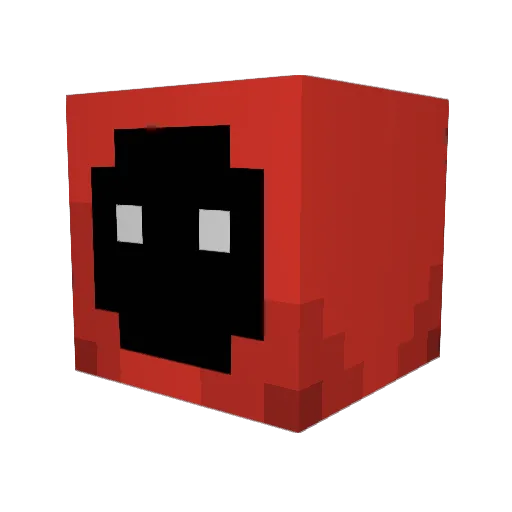 40_Degrees_Enjo Minecraft avatar head, 3D render
