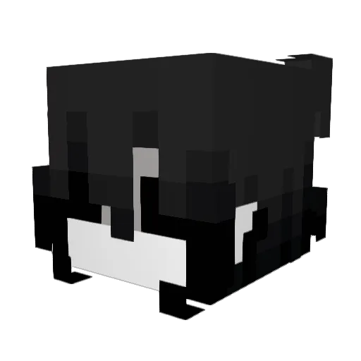 41g Minecraft avatar head, 3D render