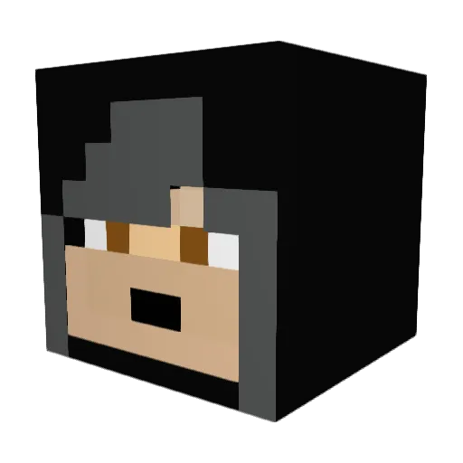 420Consumer67 Minecraft avatar head, 3D render