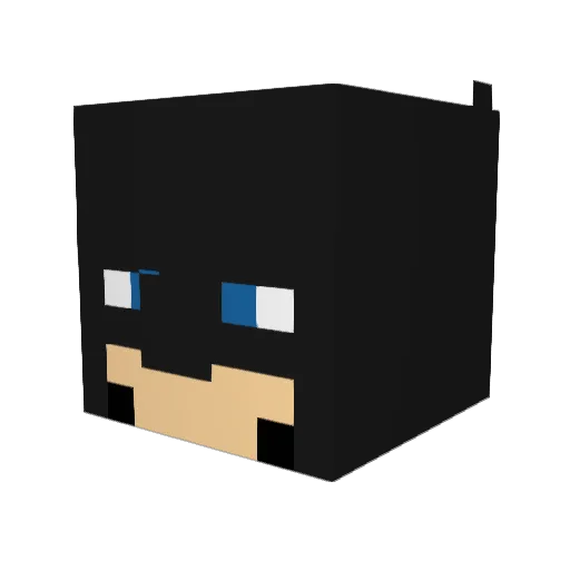 420JoeExotic420 Minecraft avatar head, 3D render
