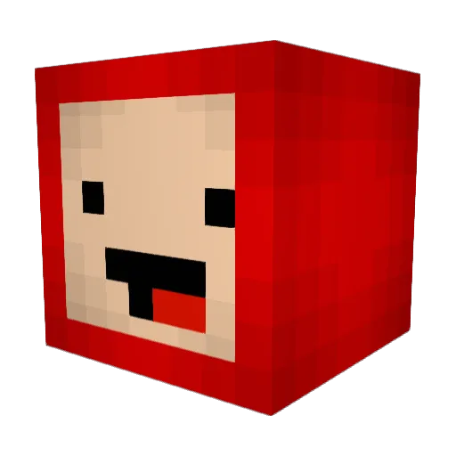 420Kibbeling Minecraft avatar head, 3D render