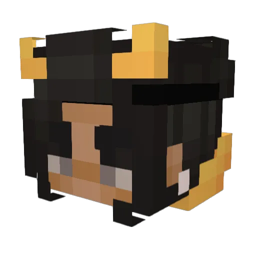 420_Blazez Minecraft avatar head, 3D render
