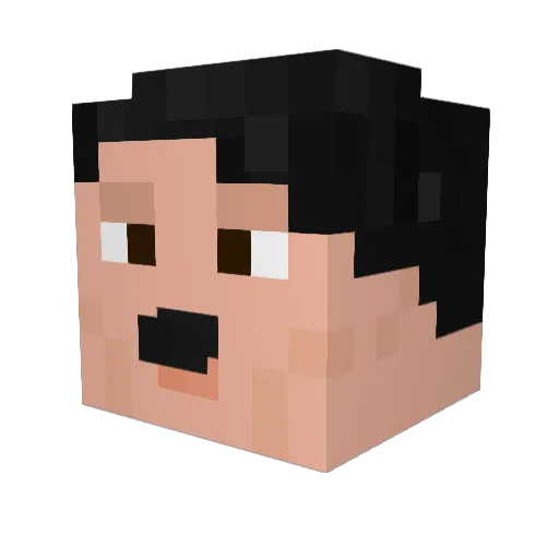 420blazeit911 Minecraft avatar head, 3D render
