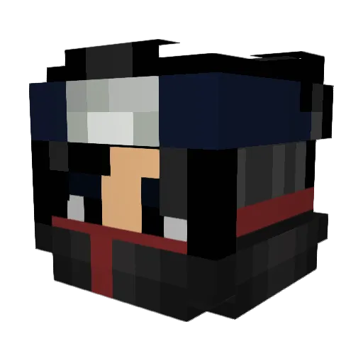 420niggo Minecraft avatar head, 3D render