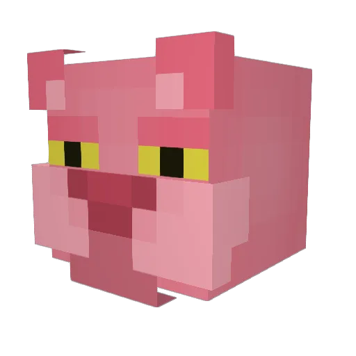 420pablo Minecraft avatar head, 3D render