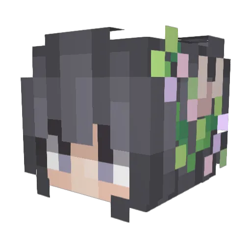 Minecraft-Avatar von 43OO: Kopf als 3D-Render