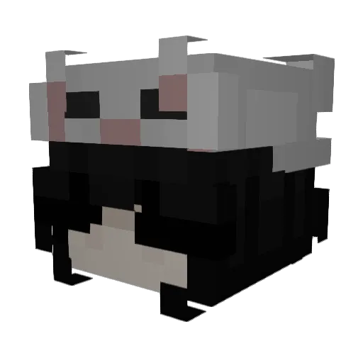 444kris Minecraft avatar head, 3D render