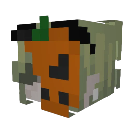 44margiel4 Minecraft avatar head, 3D render