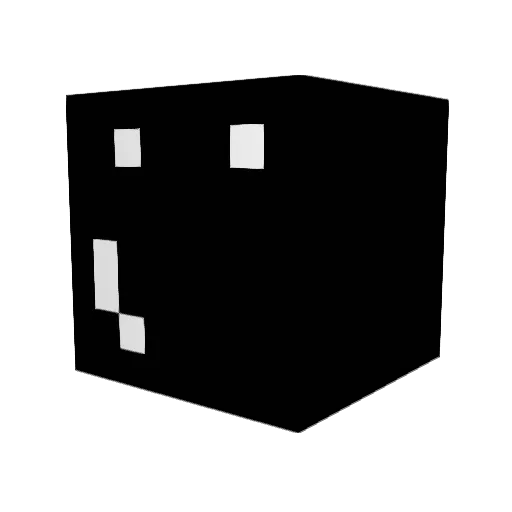 44stylz Minecraft avatar head, 3D render