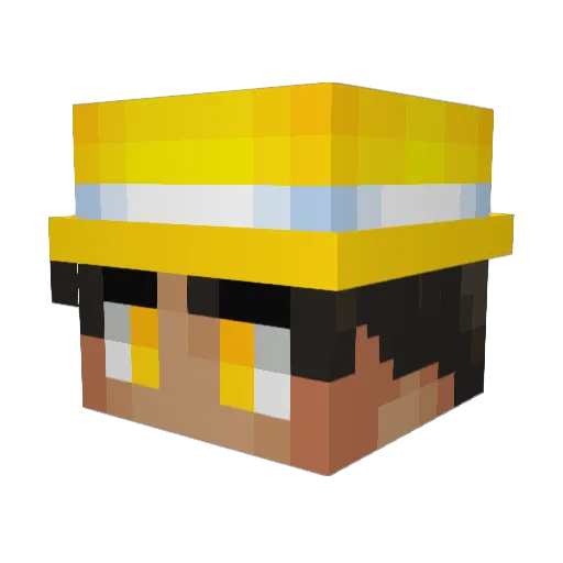 451MadisonBearr Minecraft avatar head, 3D render