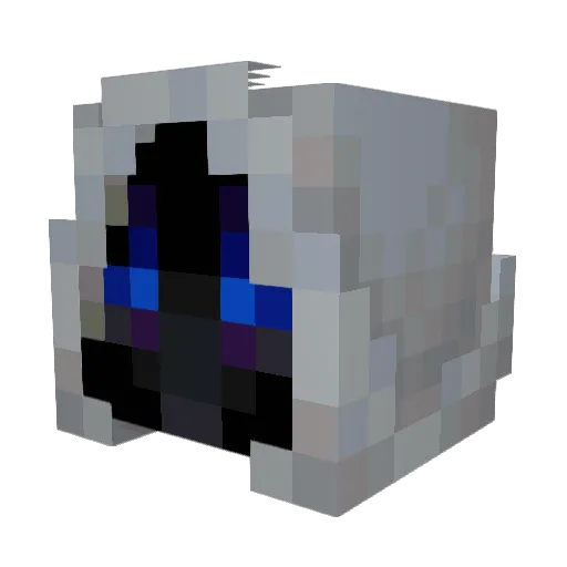 453334 Minecraft avatar head, 3D render
