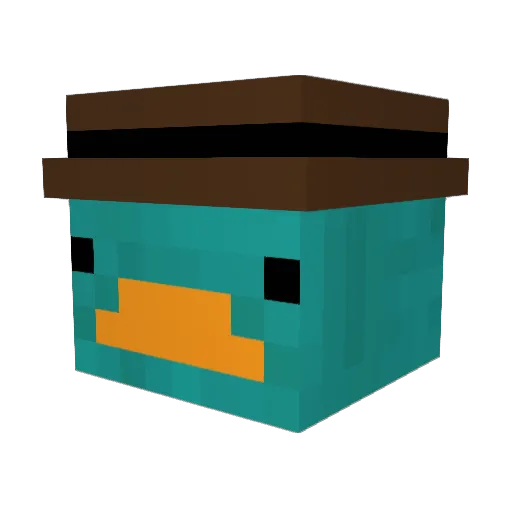 4568793726752687 Minecraft avatar head, 3D render