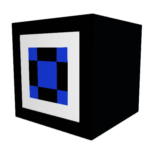 45PuLP Minecraft avatar head, 3D render