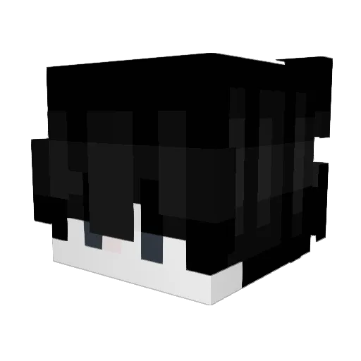 47JaJa Minecraft avatar head, 3D render