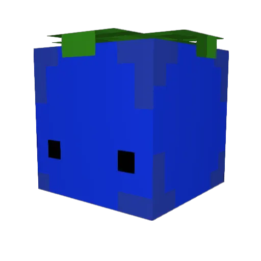 47Metres Minecraft avatar head, 3D render