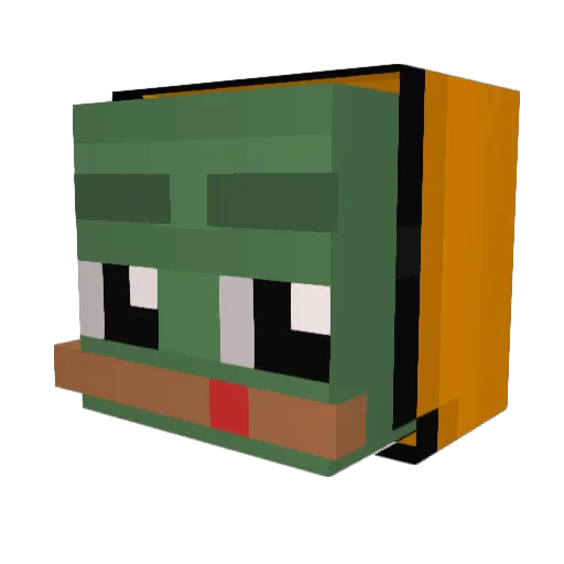 47Pollito_qq Minecraft avatar head, 3D render